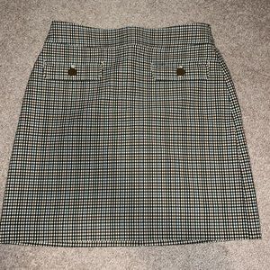 LOFT Plaid Skirt